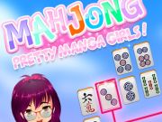 게임 마작 예쁜 만화 소녀들 온라인