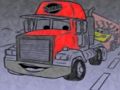 게임 Mack 트럭 색칠  온라인