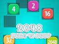 게임 2048 드래그 앤 드롭  온라인