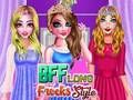 게임 BFF 롱 드레스 스타일 온라인