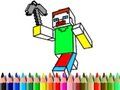 게임 학교로 돌아가기: Minecraft 색칠하기  온라인