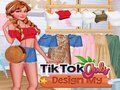 게임 TikTok 디자인 의상  온라인