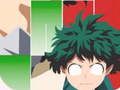 게임 Hero Academia Boku Anime Manga 피아노 타일 게임  온라인