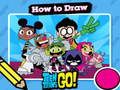 게임 Teen Titans Go를 그리는 뜨거운!  온라인