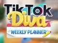 게임 TikTok 디바 주간 플래너  온라인