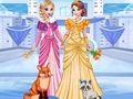 게임 Elsa & Anna의 얼음 옷 입히기  온라인
