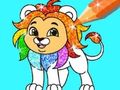 게임 색칠하기 책: 사자  온라인