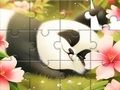 게임 직소 퍼즐: 잠자는 팬더  온라인