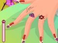 게임 무도회 준비 네일 디자인  온라인