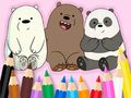 게임 색칠하기 책: 우리 곰 세 마리  온라인