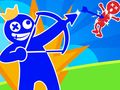 게임 빨간색과 파란색 Stickman 스파이 퍼즐 2  온라인