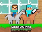 게임 멍청한 놈 대 프로 HorseCraft  온라인