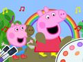 게임 색칠하기 책: Peppa Pig Muddy Funny 온라인 게임 색칠하기 책: Peppa Pig Muddy Funny 온라인