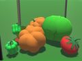 게임 3D 과일 병합  온라인