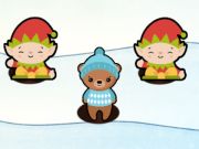 게임 산타 두더지 잡기  온라인