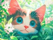 게임 직소 퍼즐: 순진한 고양이  온라인