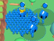 게임 거대한 군중. io: 하우스 캡처  온라인