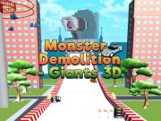 게임 몬스터 철거 거인 3D  온라인