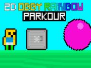 게임 2d Obby Rainbow Parkour  온라인