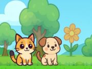 게임 개와 고양이 달콤한  온라인