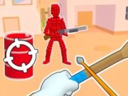 게임 Stickman Archer는 빨간색에서 화살을 쏘았습니다  온라인