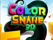 게임 컬러 뱀 3d  온라인