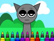 게임 색칠 공부 : Sprunki Incredibox Grey  온라인