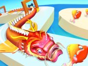 게임 생선 진화 3d  온라인