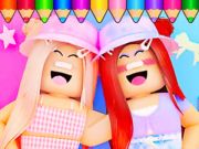 게임 색칠 공부 : Roblox Bestie  온라인