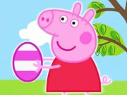 게임 직소 퍼즐 : Peppa Pig Easter Eggs  온라인