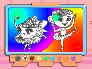 게임 색칠 공부 : Ballerina Cappuccin 온라인