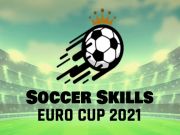 게임 축구 기술: 유로컵 2021 온라인