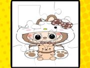 게임 Labubu Jigsaw Puzzles for Kids Game 온라인