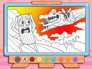 게임 색칠 공부 : Bombardino Crocodilo 온라인