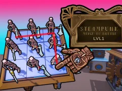 게임 Steampunk Merge To Battle 온라인