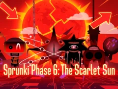 게임 Sprunki Phase 6: The Scarlet Sun 온라인