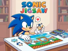 게임 Sonic Jigsaw 온라인