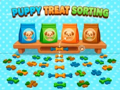 게임 Puppy Treat Sorting 온라인
