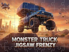 게임 Monster Truck Jigsaw Frenzy 온라인