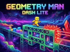게임 Geometry Man Dash Lite 온라인