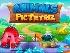 게임 Animals Pic Tetriz 온라인