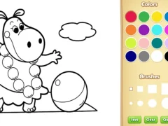 게임 Baby Farm Animals Coloring Book for Kids 온라인