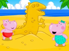 게임 Hippo Beach Adventures 온라인