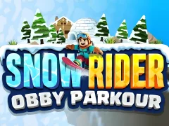 게임 Snow Rider Obby Parkour 온라인