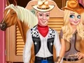 게임 Frozen Couple Cowboy Style 온라인