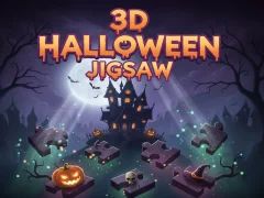 게임 3D Halloween Jigsaw 온라인