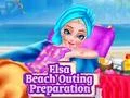 게임 Elsa Beach Outing Preparation 온라인