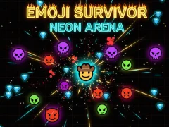 게임 Emoji Survivor - Neon Arena 온라인