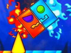 게임 Fire And Water Geometry Dash 온라인