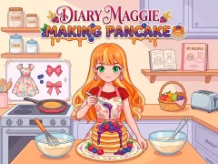 게임 Diary Maggie Making Pancake 온라인